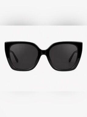 Gucci Black Square Sunglasses with Grey Lenses